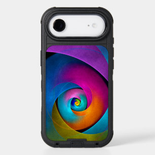 Modern Floral Abstract Art Pink Blue Pattern #17 iPhone 17 Air Case