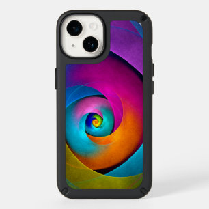 Modern Floral Abstract Art Pink Blue Pattern #17 Speck iPhone 14 Case