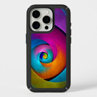 Modern Floral Abstract Art Pink Blue Pattern #17 iPhone 15 Pro Case
