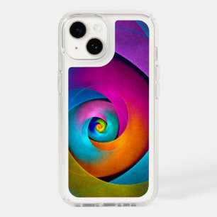 Modern Floral Abstract Art Pink Blue Pattern #17 Speck iPhone 14 Case