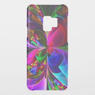 Modern Floral Abstract Art Red Blue Pattern #12 Uncommon Samsung Galaxy S9 Case