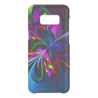 Modern Floral Abstract Art Red Blue Pattern #15 Uncommon Samsung Galaxy S8 Case