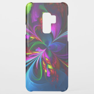 Modern Floral Abstract Art Red Blue Pattern #15 Uncommon Samsung Galaxy S9 Plus Case