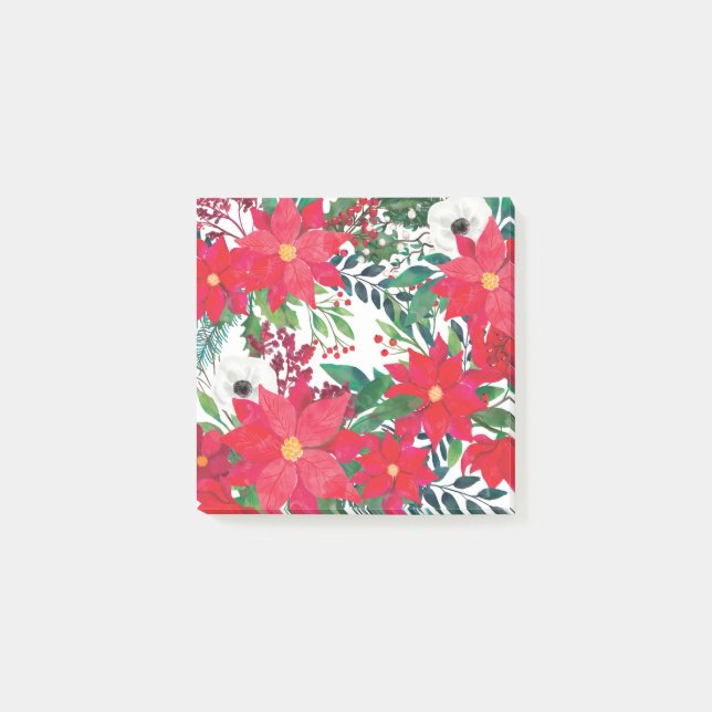 Modern Floral Art Post-it Notes (Front)