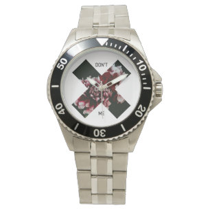 Modern Floral Artistic Watch