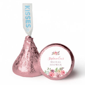 Modern Floral Bridal Shower Hershey®'s Kisses®
