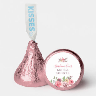 Modern Floral Bridal Shower Hershey®'s Kisses®