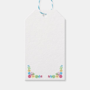 Modern Floral Custom Jewelry Display Hang Tags
