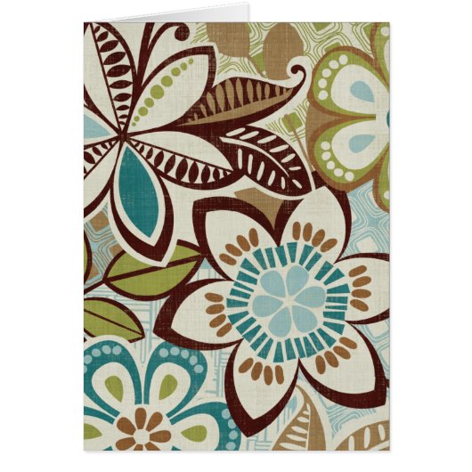 Modern Floral Designs Cards (Front)