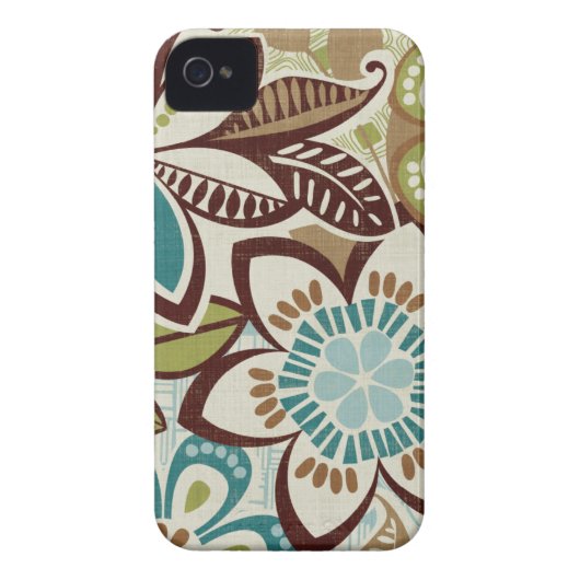 Modern Floral Designs Case-Mate iPhone Case (Back)