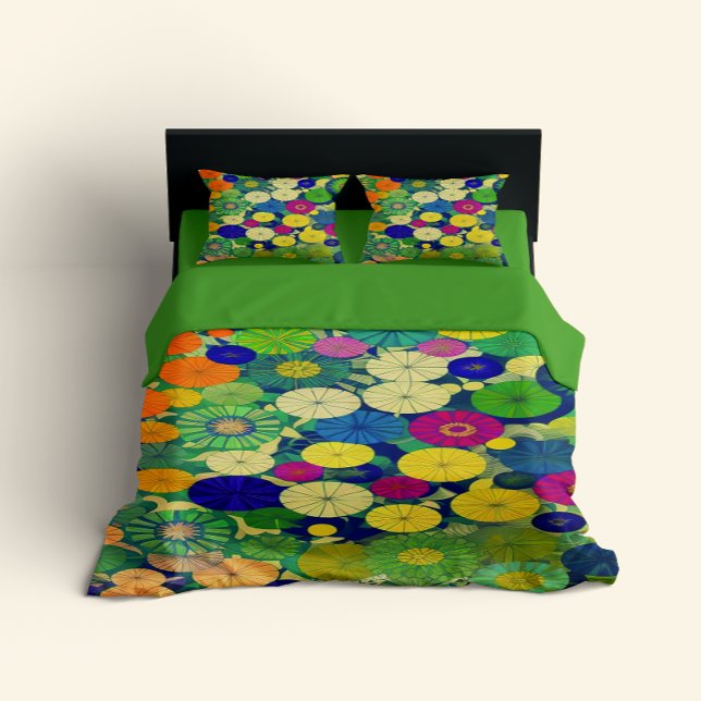 Modern Floral Duvet Cover (Creator Uploaded)