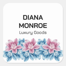 Modern Floral elegant white