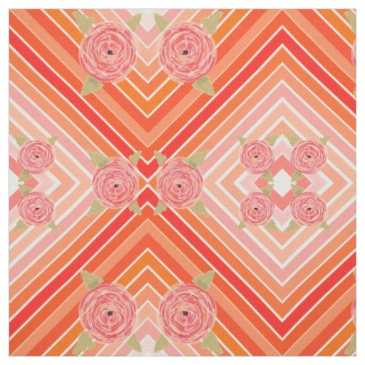 Modern Floral Fabric