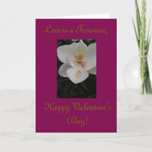 Modern & Floral, Friend Valentine Card