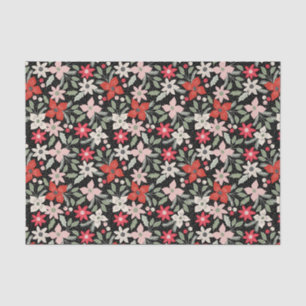 Modern Floral   Holiday Tissue Paper
