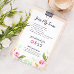 Modern Floral Lip Product Distributor Promotional Flyer<br><div class="desc">Promote your lip color business with this colorful and eyecatching double-sided flyer that outlines how to join your team and the benefits of hosting a party.</div>