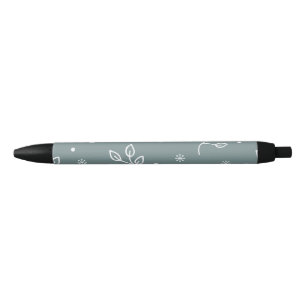 Modern floral pattern pen