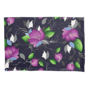 Modern Floral Pillow Case