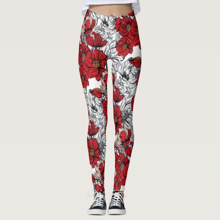 Alpine Flowers Leggings