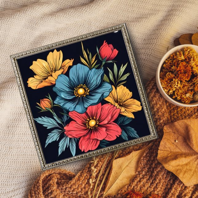 Modern Floral Wall Art: Bold and Beautiful Photo Print (Creator Uploaded)