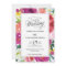 Modern Floral Watercolor Wedding Invitation