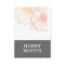 Modern Florist Business Cards Grey Orange Red