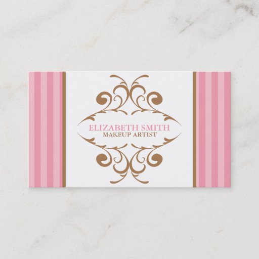 Customizable Modern Flourish Business Cards