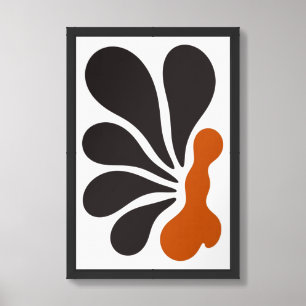 Modern Flow – Abstract Organic Shapes Wall Art 🖤