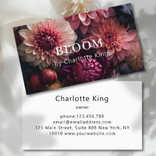 Modern Flower Business Card