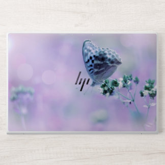 Modern Flower & Butterfly Laptop Skin