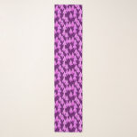 Modern Flower Christmas Trees, Amethyst Purple Scarf