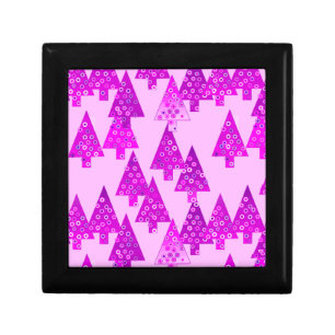 Modern flower Christmas trees - orchid Gift Box