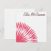 Modern Flower Petals in Pink (Front/Back)