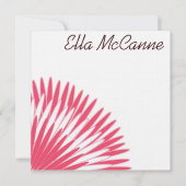 Modern Flower Petals in Pink (Front)