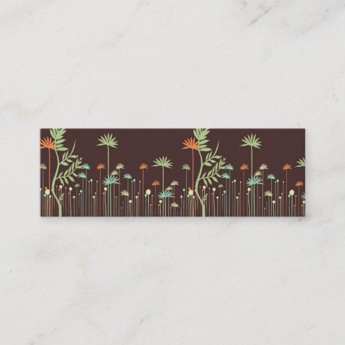 Modern Flowers Mommy Calling Card Business Cards