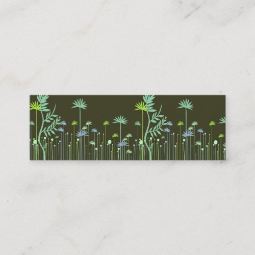 Modern Flowers Mommy Calling Card