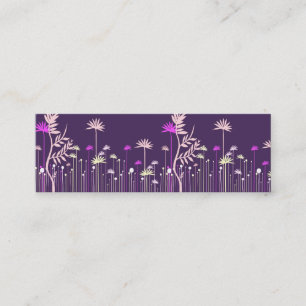 Modern Flowers Mommy Calling Card