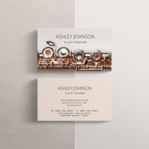 Modern Flute Teacher Soloist Blush Pink Rose Gold