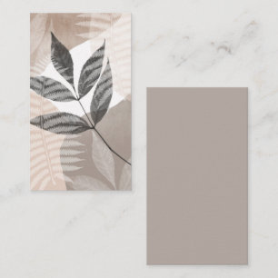 Modern Foliage Business Card