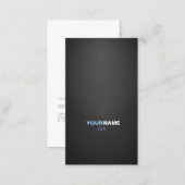 Modern font in two colors with business card (Front/Back)