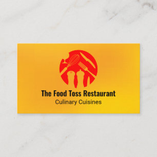 Modern Food Logo   Culinary   Restaurant Business Card