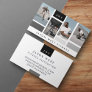 Modern Four Photo Collage Personal Trainer Fitness Business Card