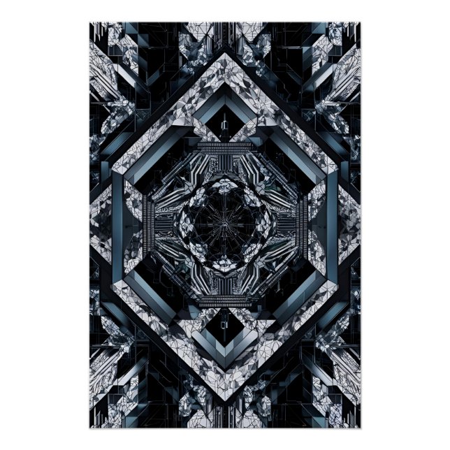 Modern Fractal: Multi Planar Nexus HD-76 Poster (Front)