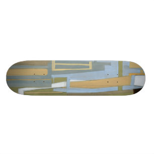 Modern Free Expression Painting by Norman Wyatt Skateboard Deck