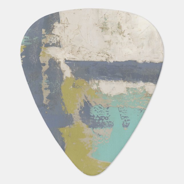 Modern Free Expression Painting Guitar Pick (Front)