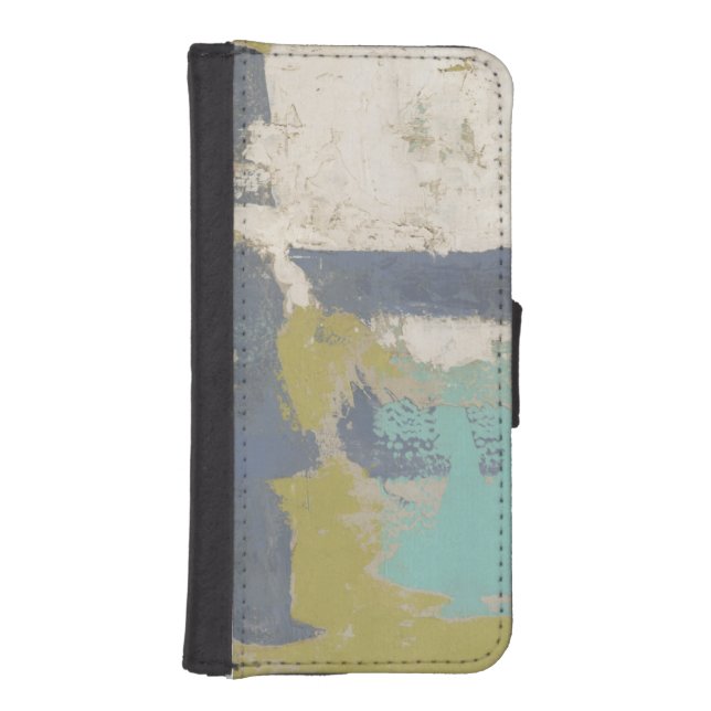Modern Free Expression Painting iPhone Wallet Case (Front)