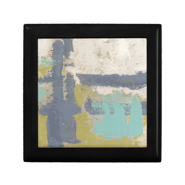 Modern Free Expression Painting Keepsake Box (Front)