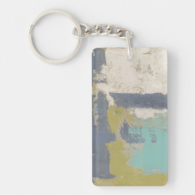 Modern Free Expression Painting Keychain (Front)