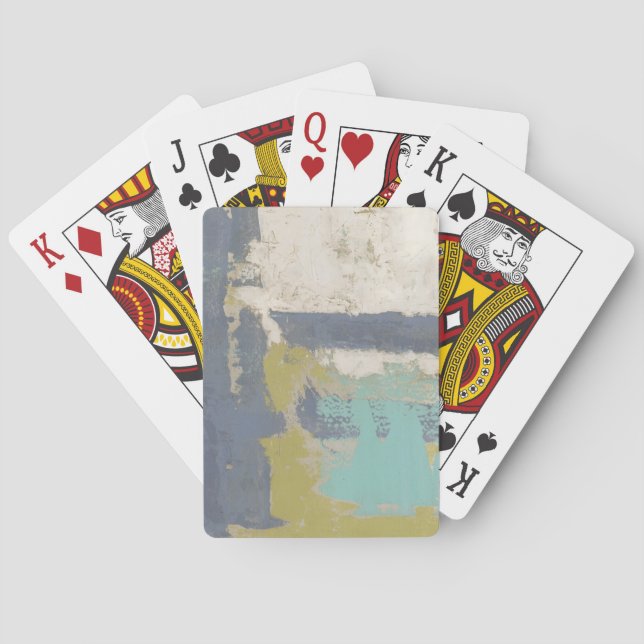 Modern Free Expression Painting Poker Cards (Back)