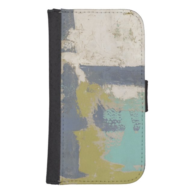 Modern Free Expression Painting Samsung Galaxy Wallet Case (Front)